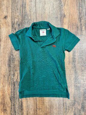 Boys Hunter Green Perlis Collared Shirt